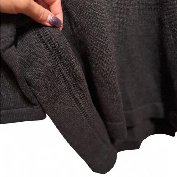 Lululemon Bhakati Reality Short Sleeve Sweater - Dark Grey - 10 - Picture 5 of 8